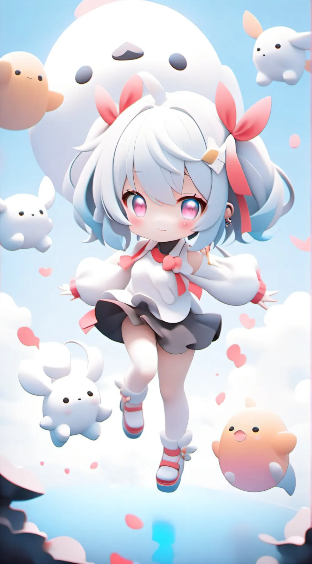 ai character: hashira training!~ background