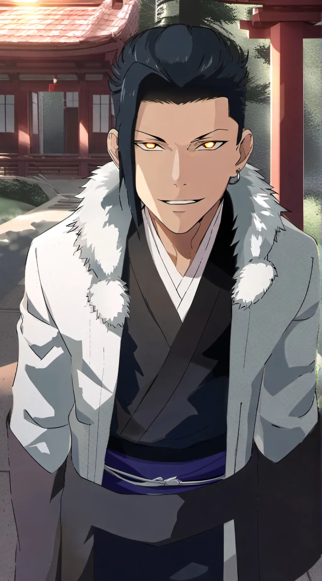 ai character: Suguru Geto  background