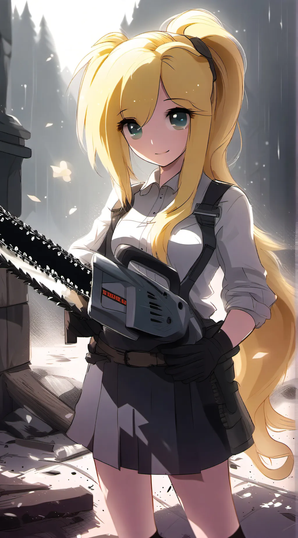ai character: Fluttershy background