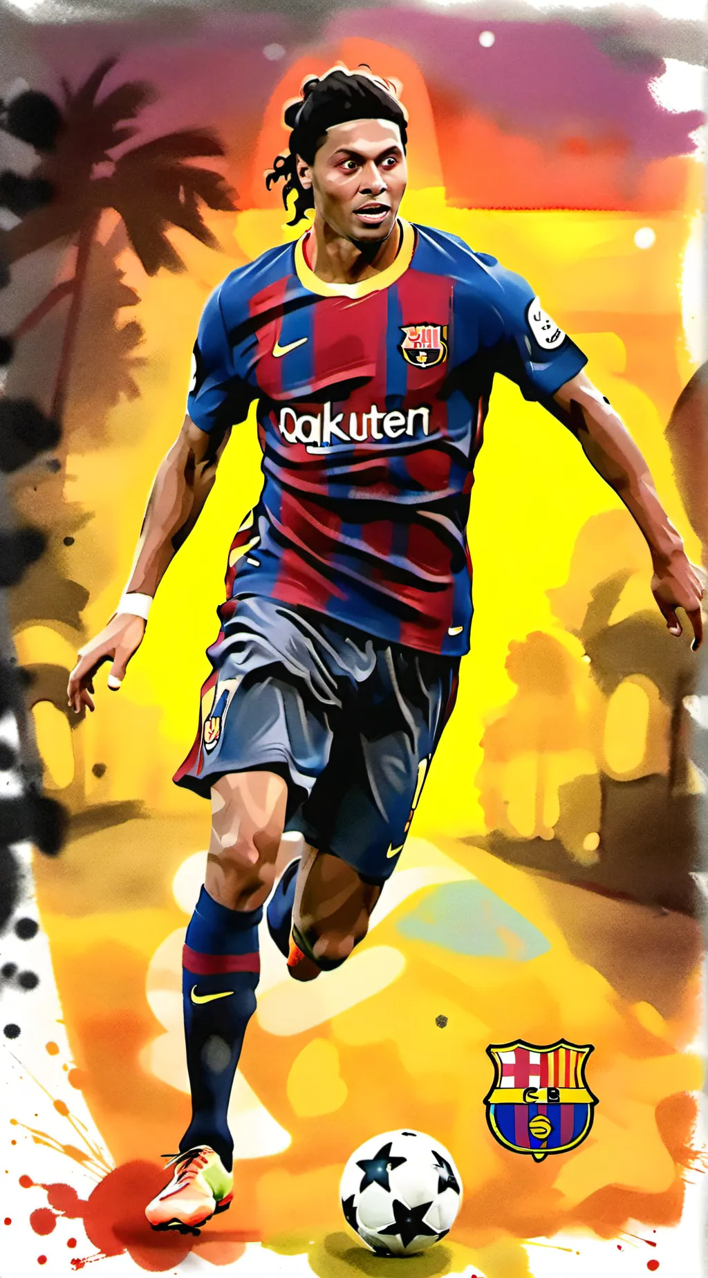 ai character: ronaldinho background