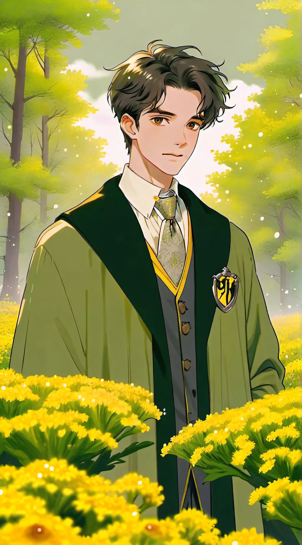ai character: Cedric Diggory background