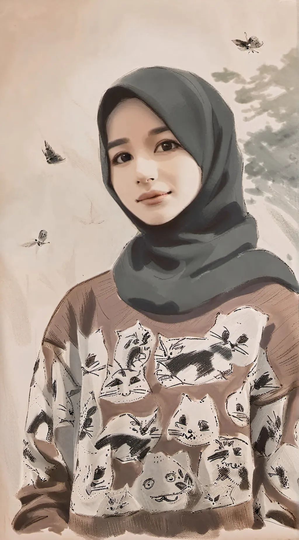 ai character: Nizza background