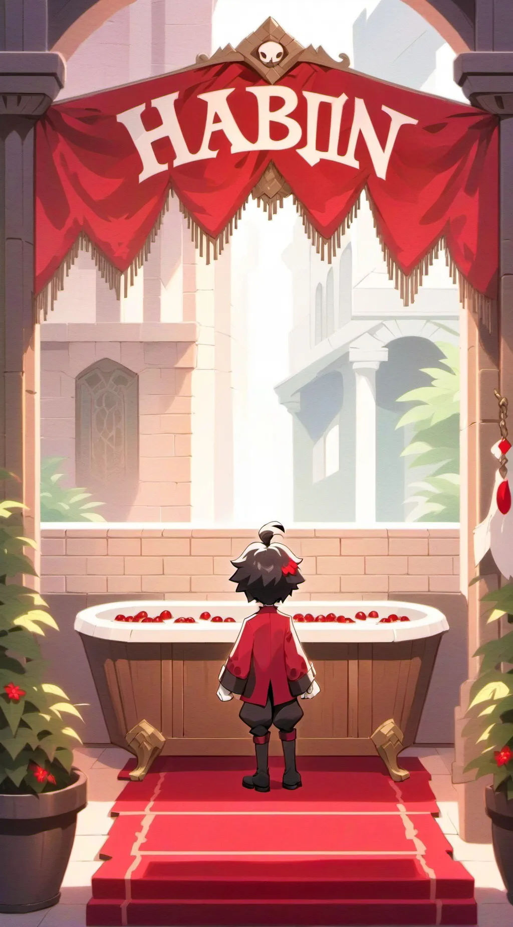 ai character: HH  background