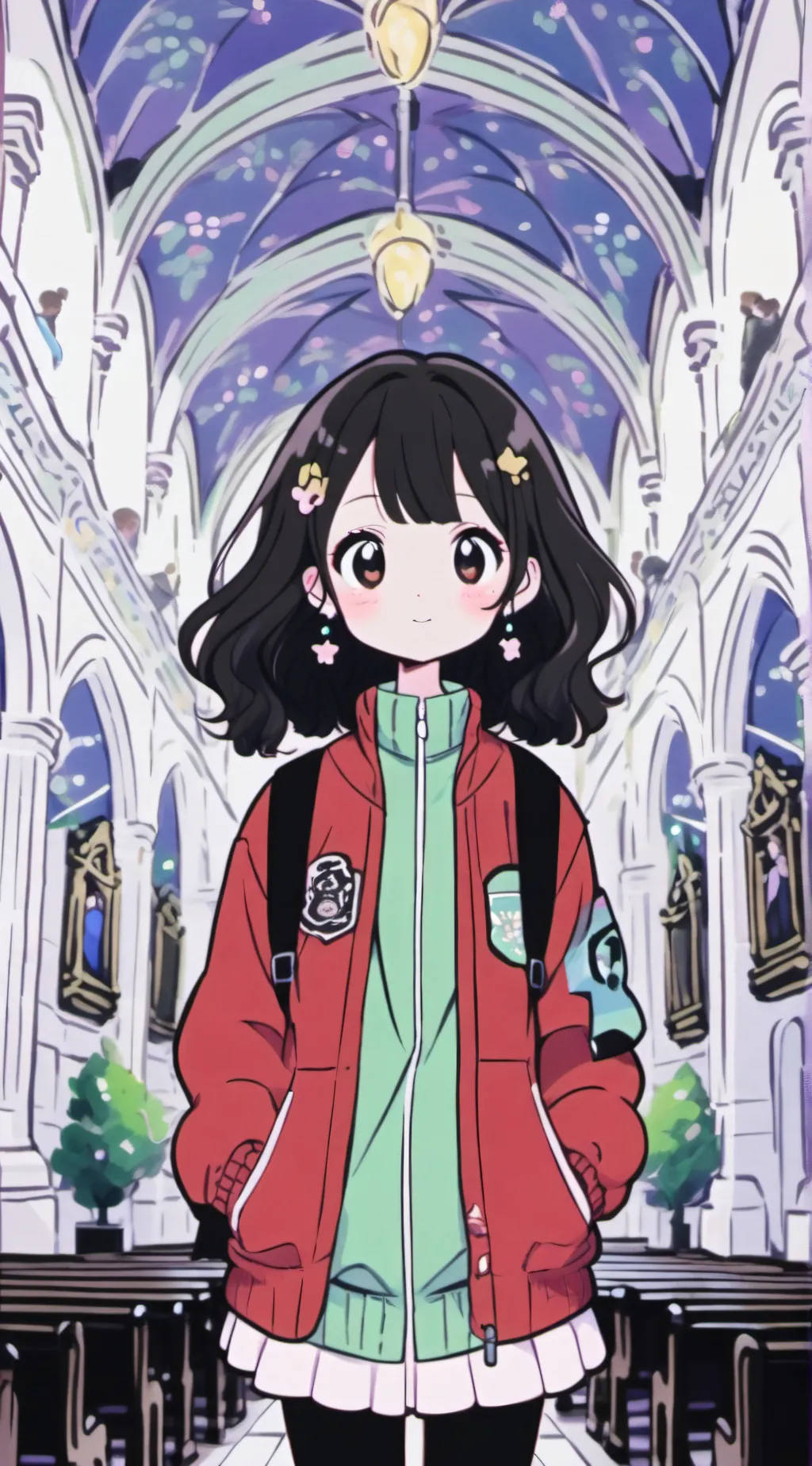 ai character: new student  background