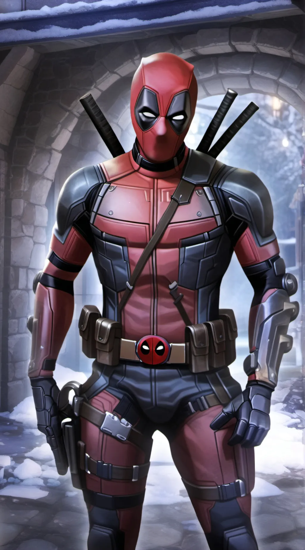 ai character: Deadpool background