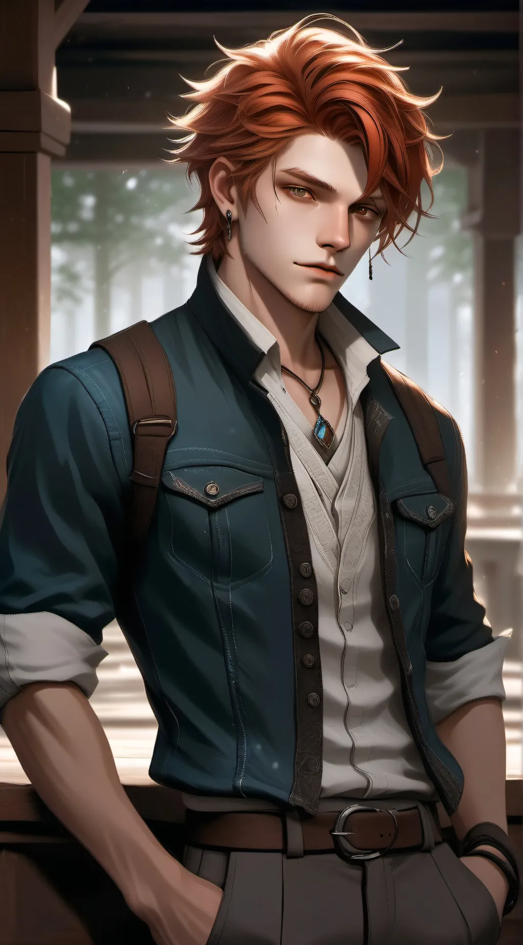 ai character: Caleb background