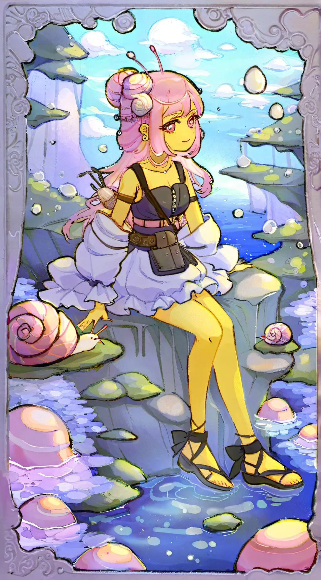 ai character: Tina background