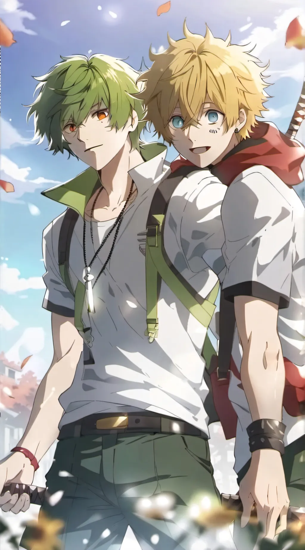 ai character: Bakugo  background