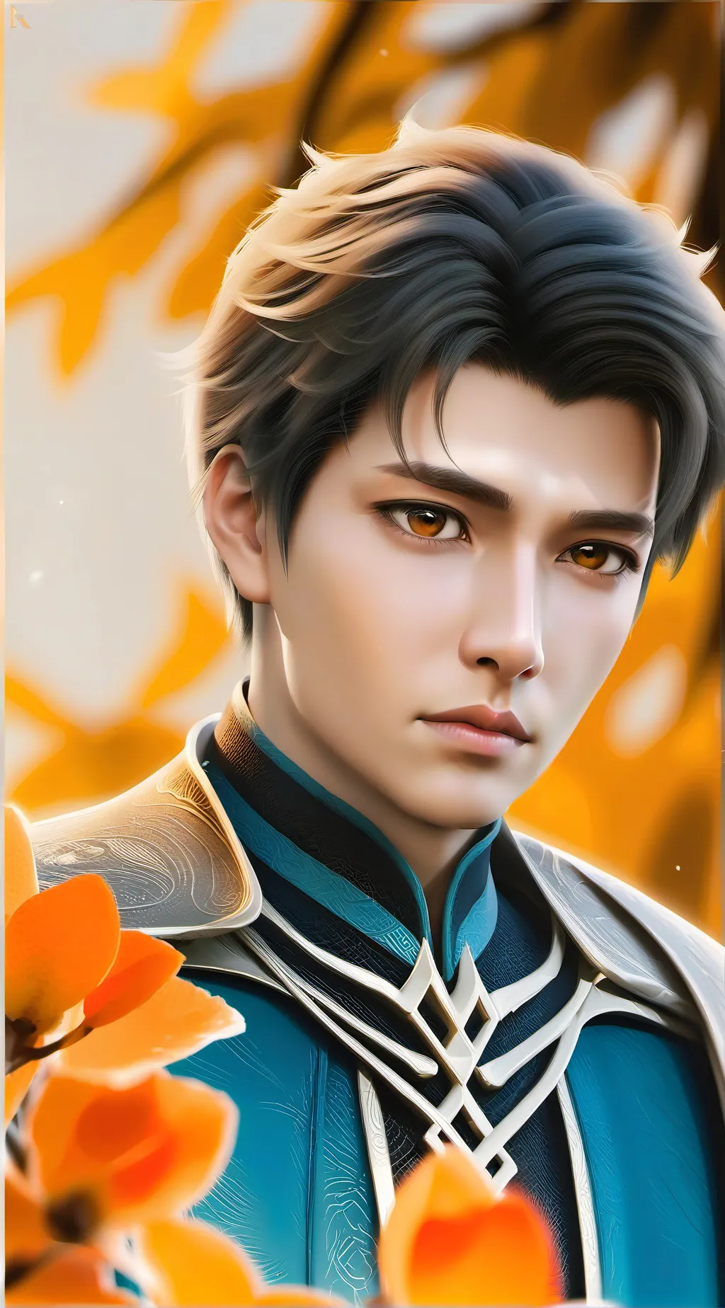 ai character: canson background