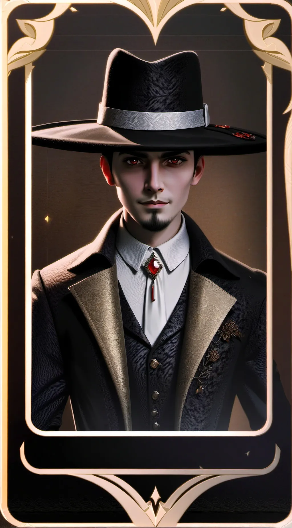 ai character: Cameron  background