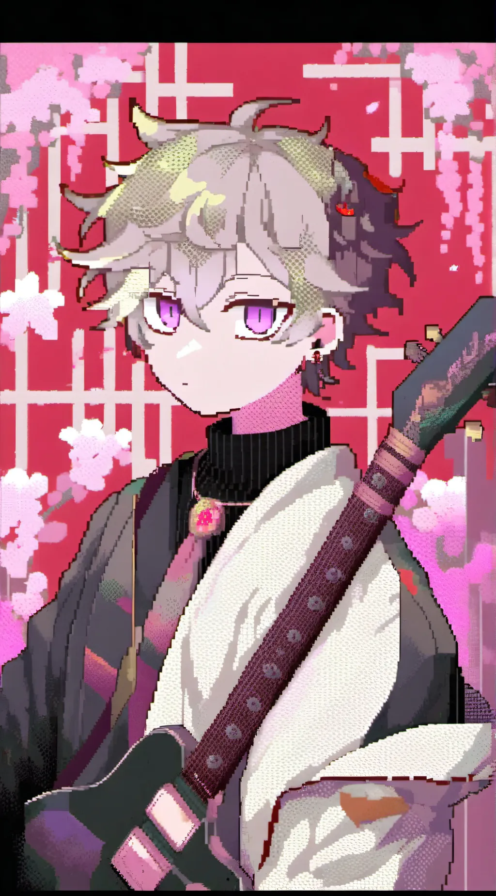 ai character: Akaza  background
