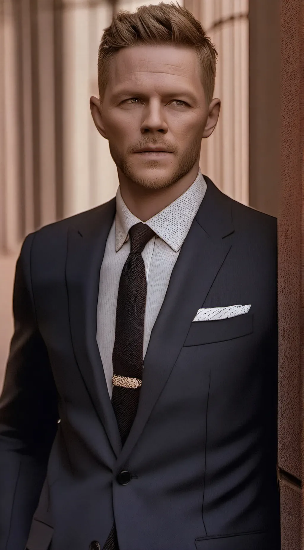 ai character: Wesley evers  background
