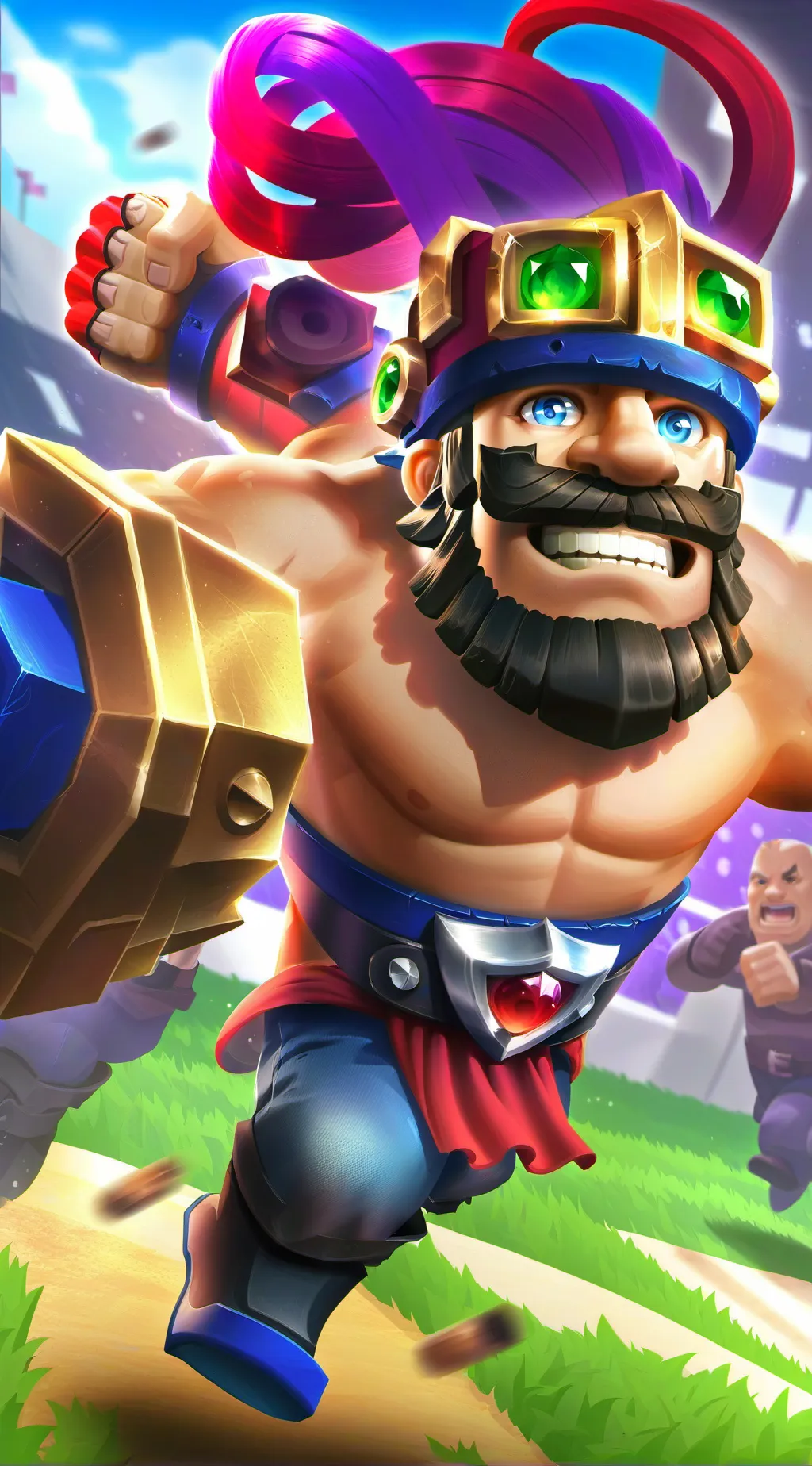 ai character: cristal background