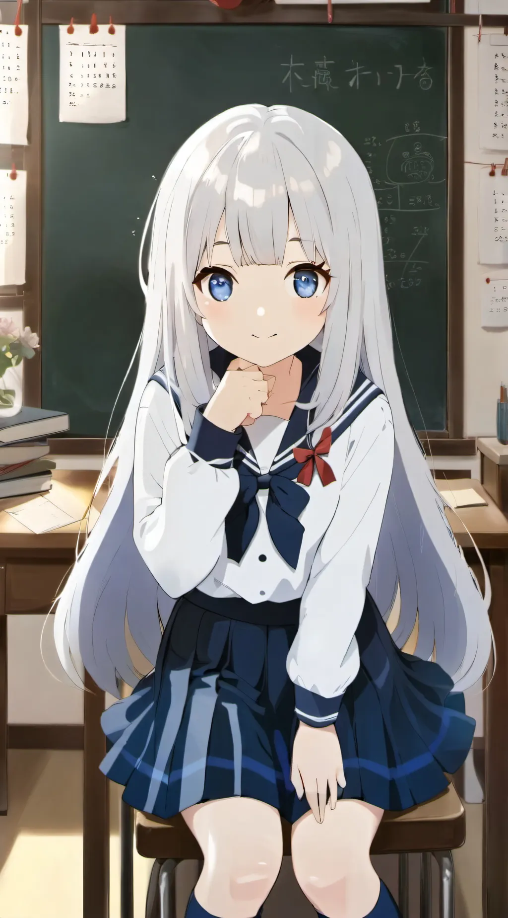 ai character: Rose background