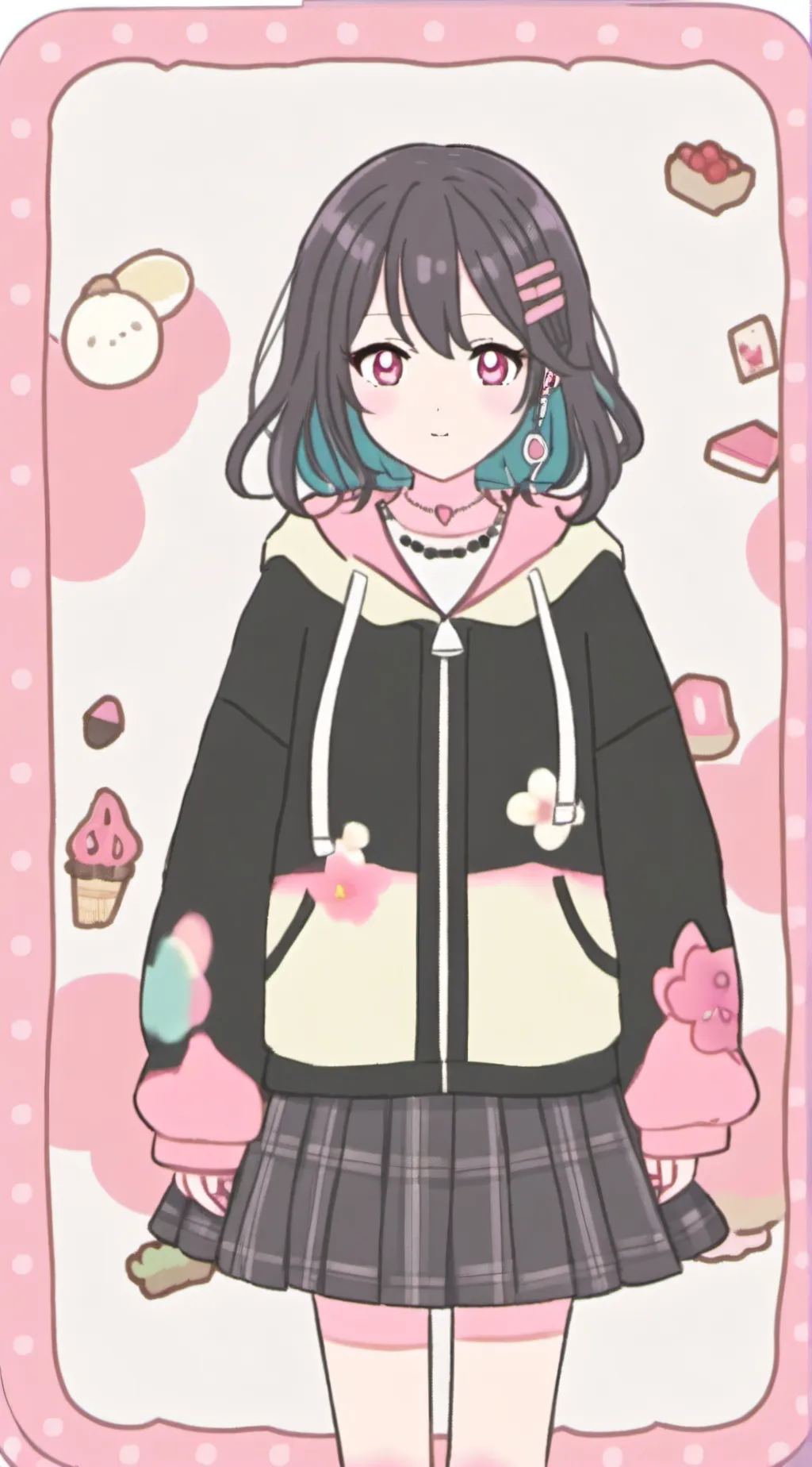 ai character: Young mom 19 background