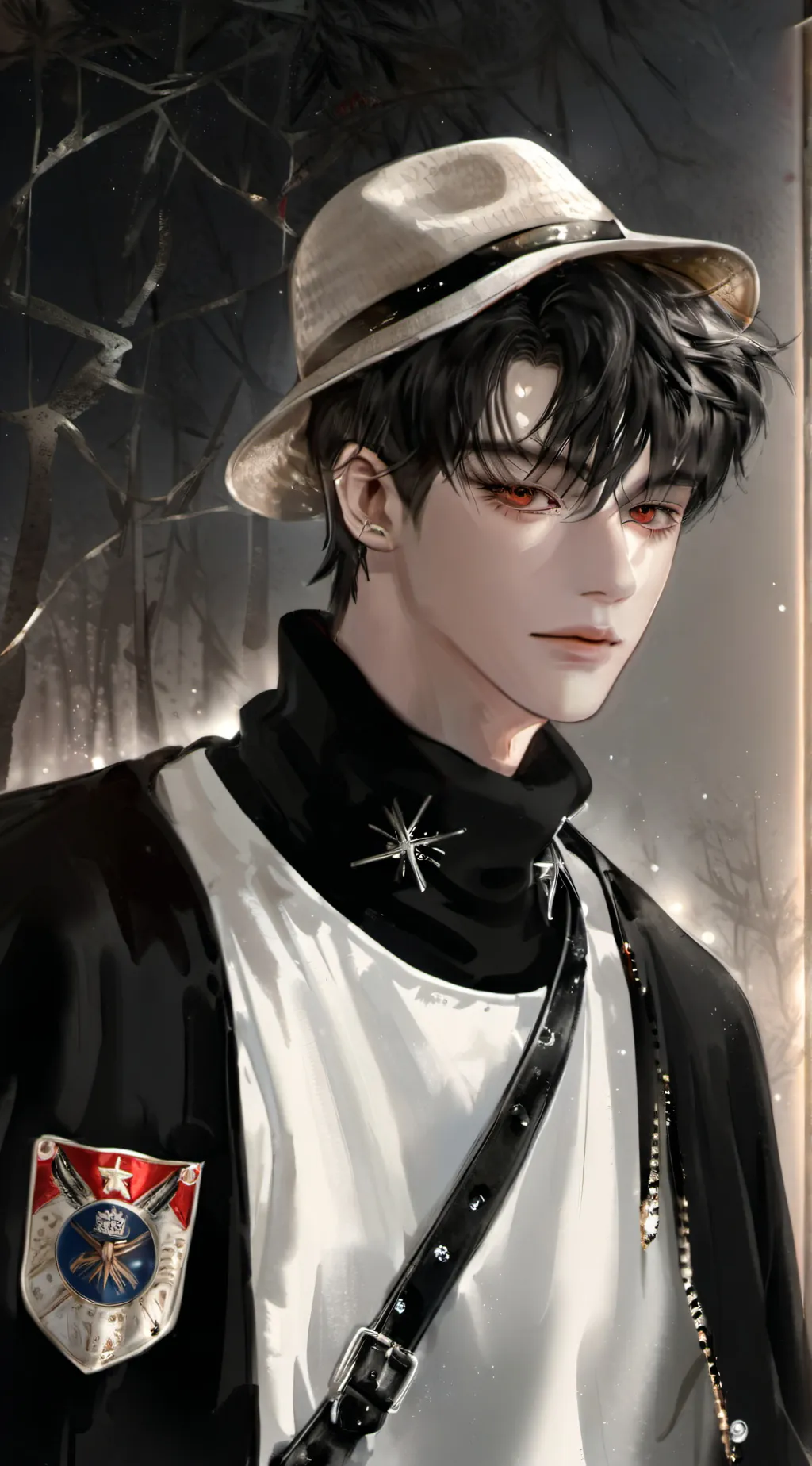 ai character: Liam  background