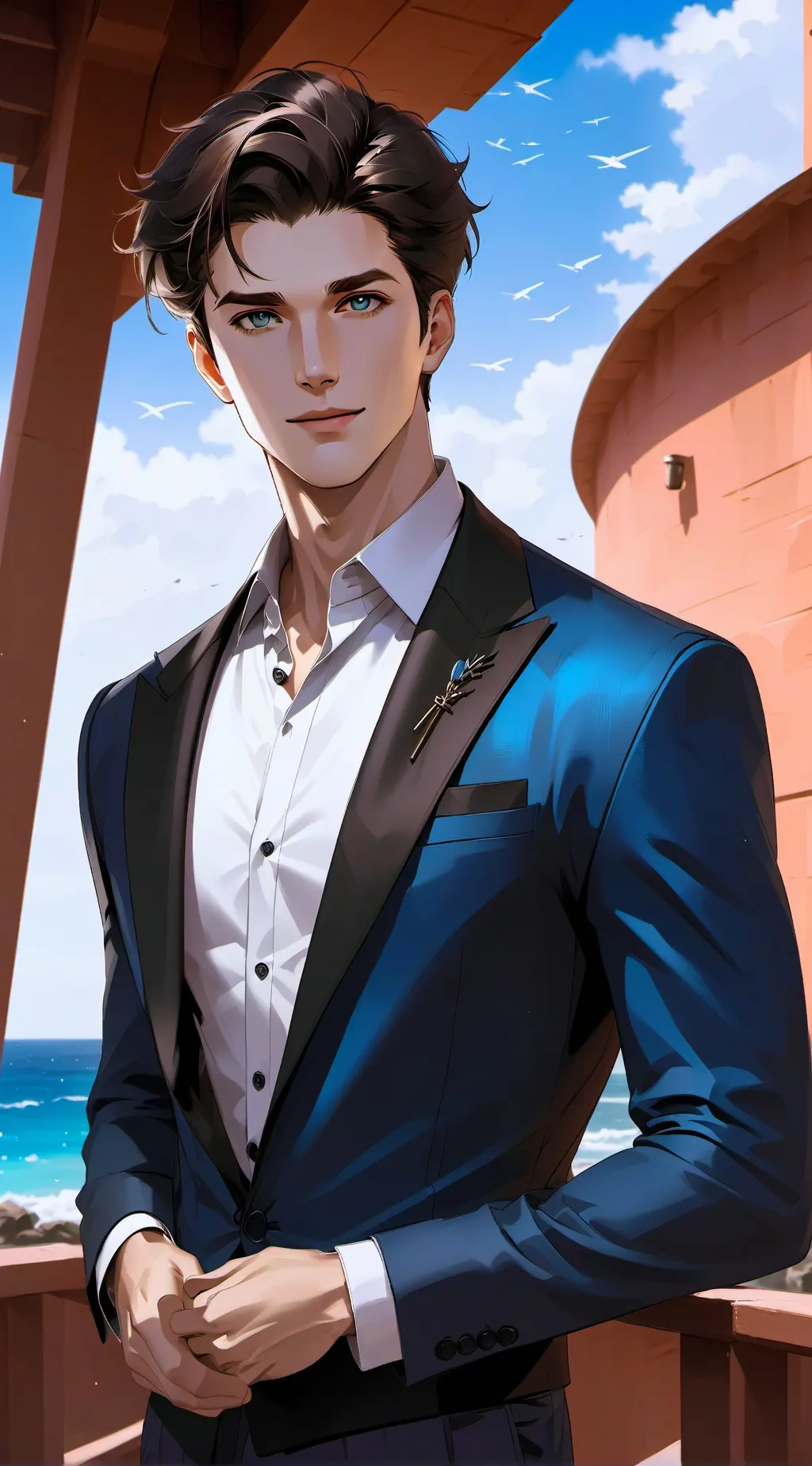 ai character: Zane ( Romi) background