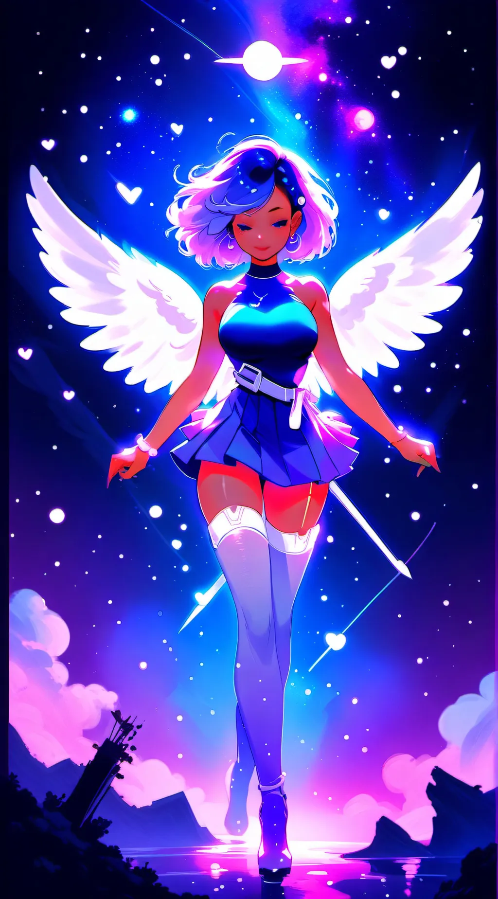 ai character: Cupid background
