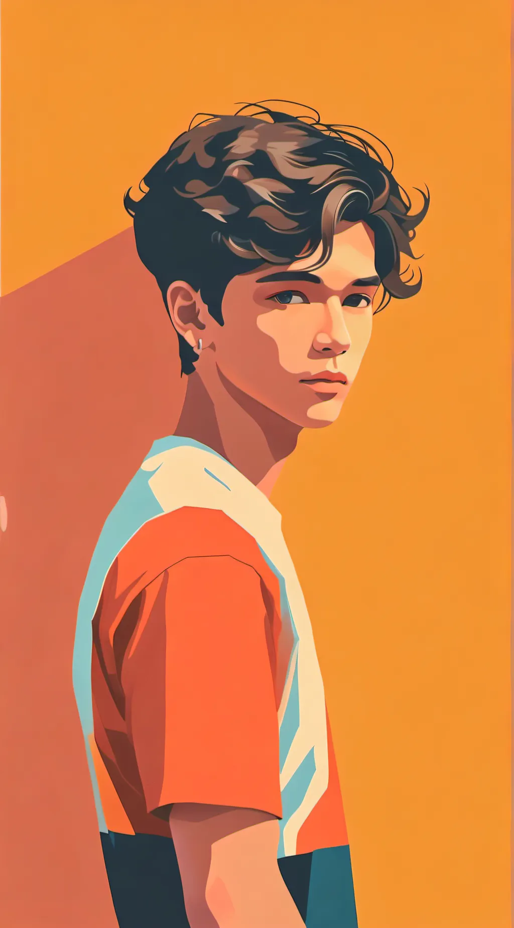 ai character: Lewis  background