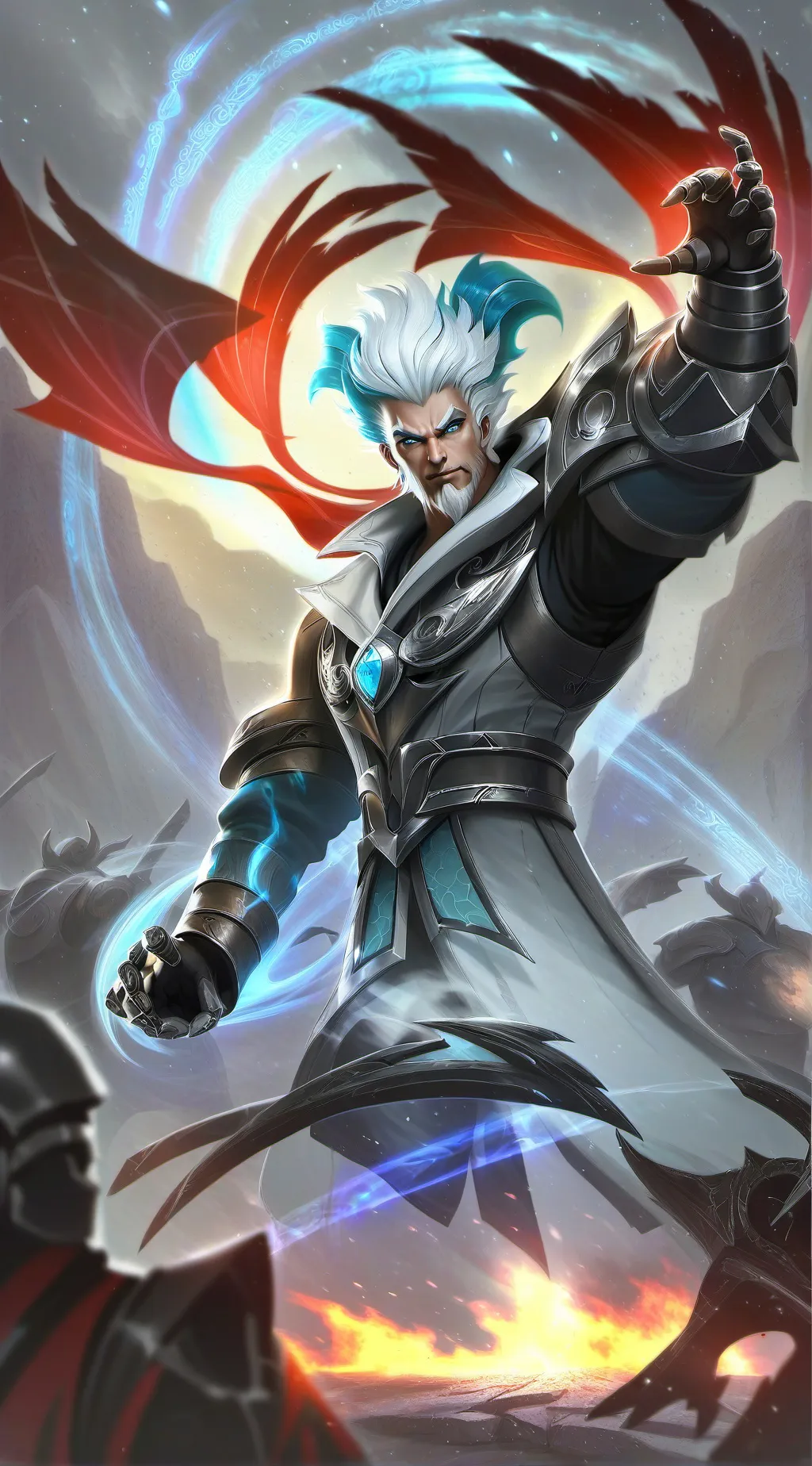 ai character: Strongman background