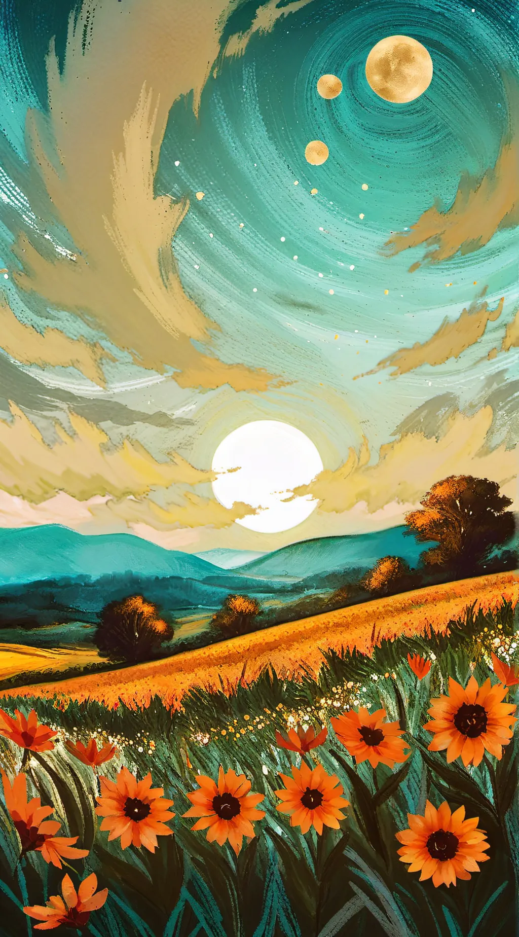 ai character: uppermoons react background