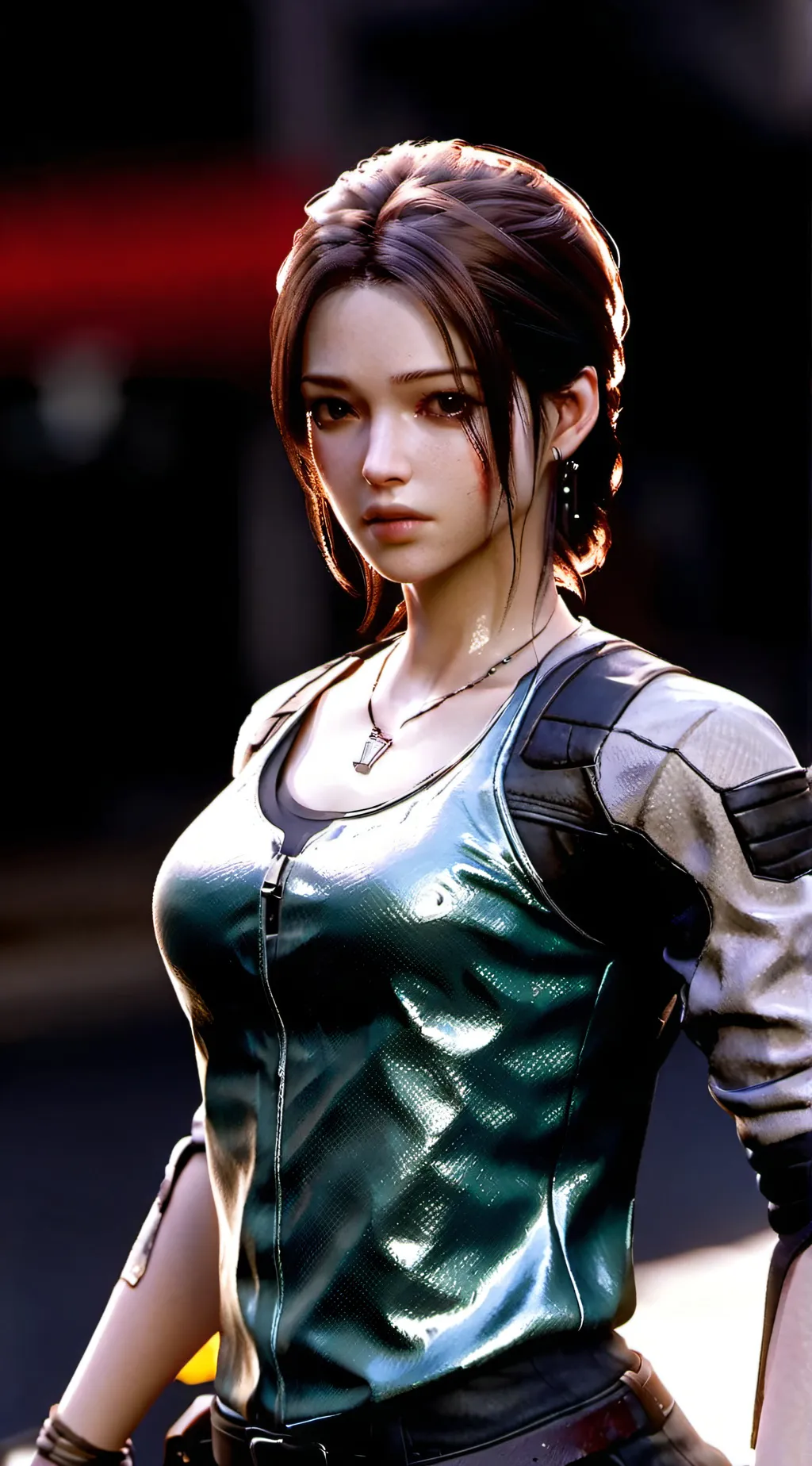 ai character: Ellie Williams background
