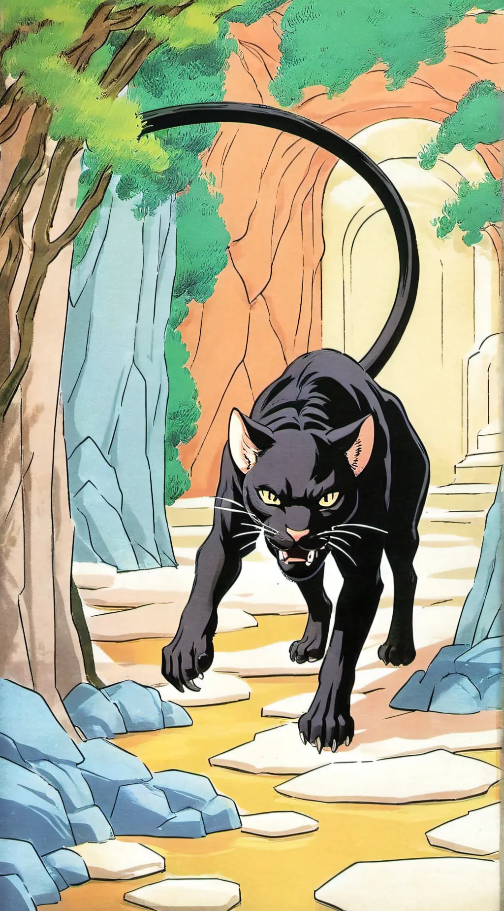 ai character: displacer beast background