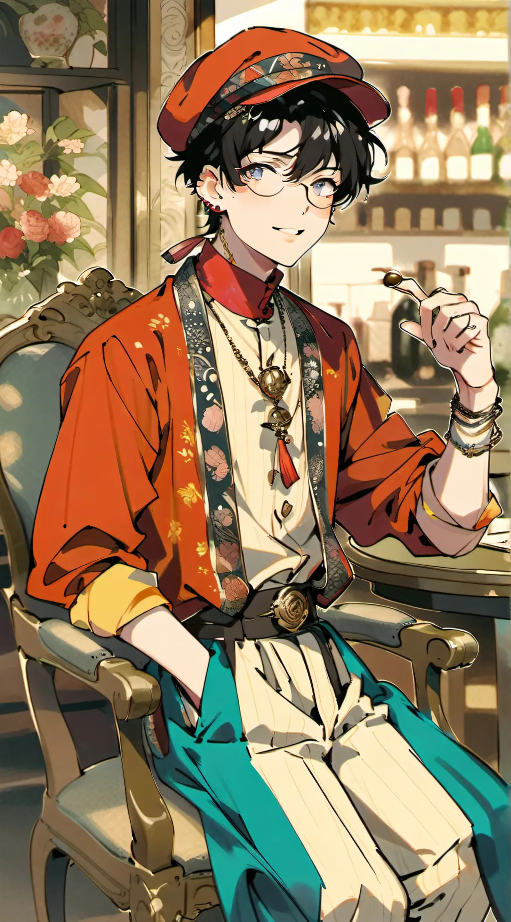 ai character: max background