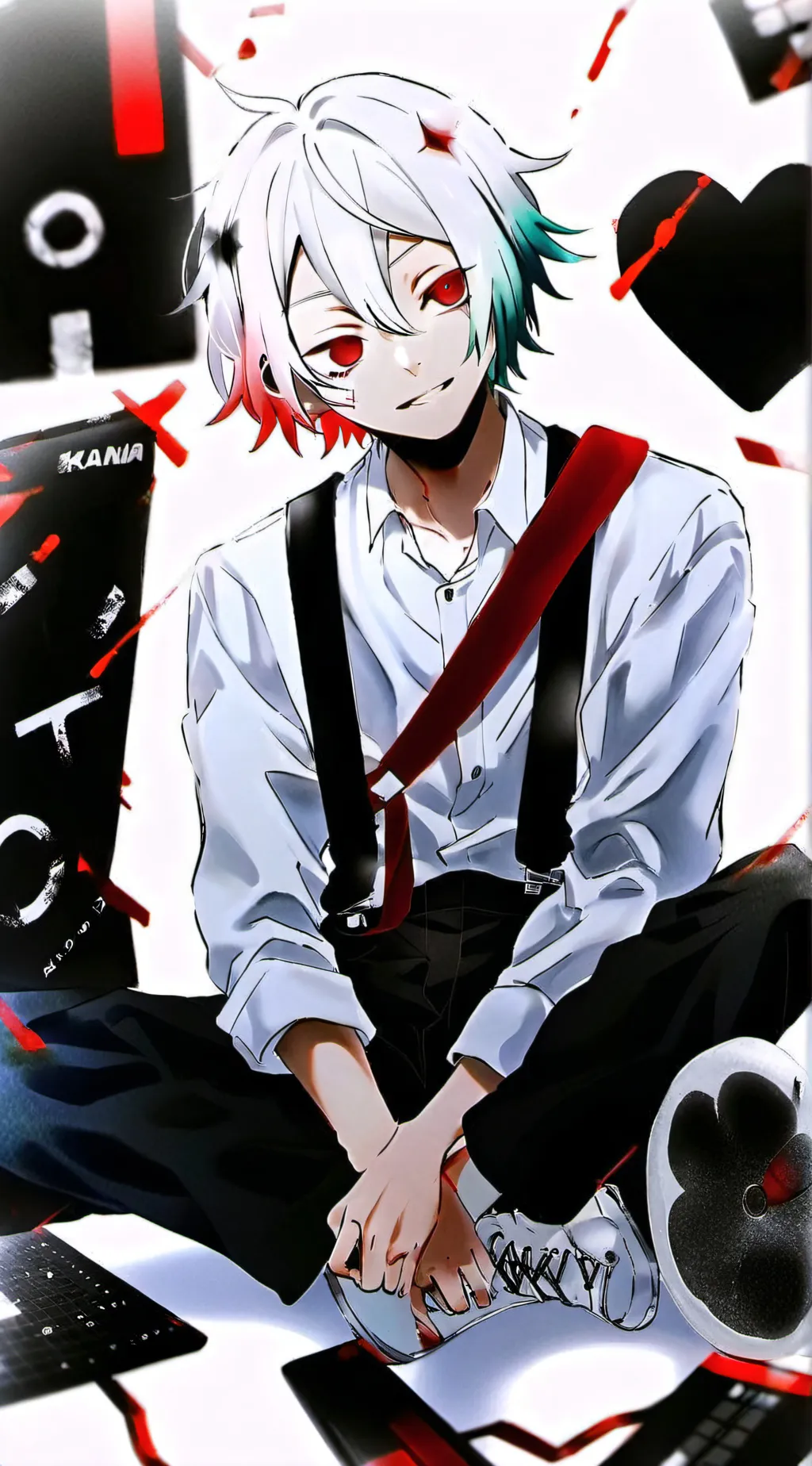 ai character: juuzou suzuya background