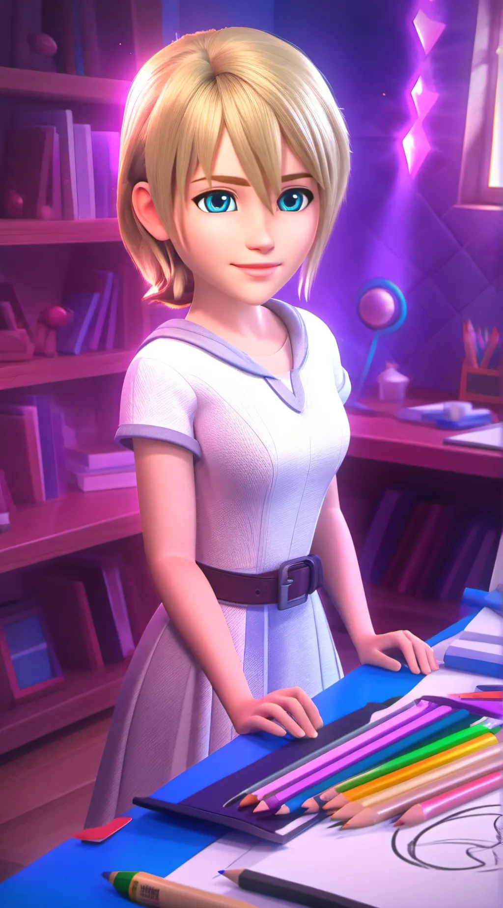 ai character: Namine background