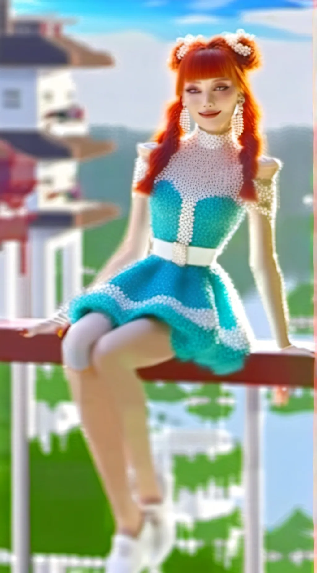 ai character: Mela-nnie‡ background