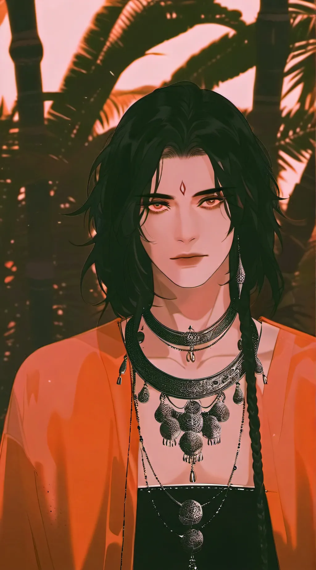 ai character:  kuneki  background