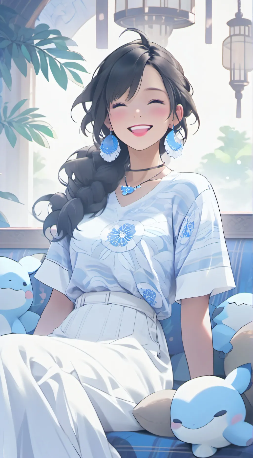 ai character: Selena background
