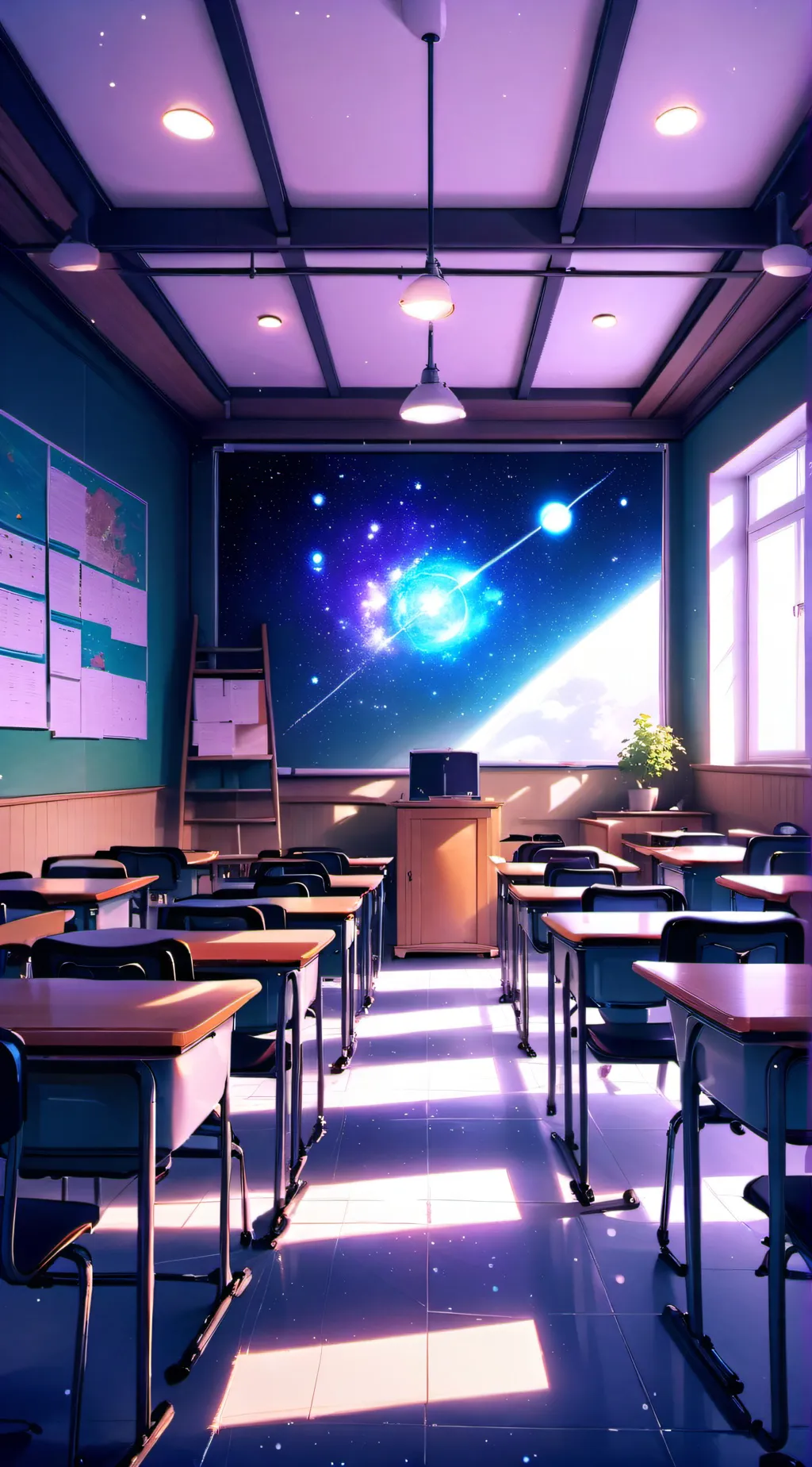 ai character: Critter School background