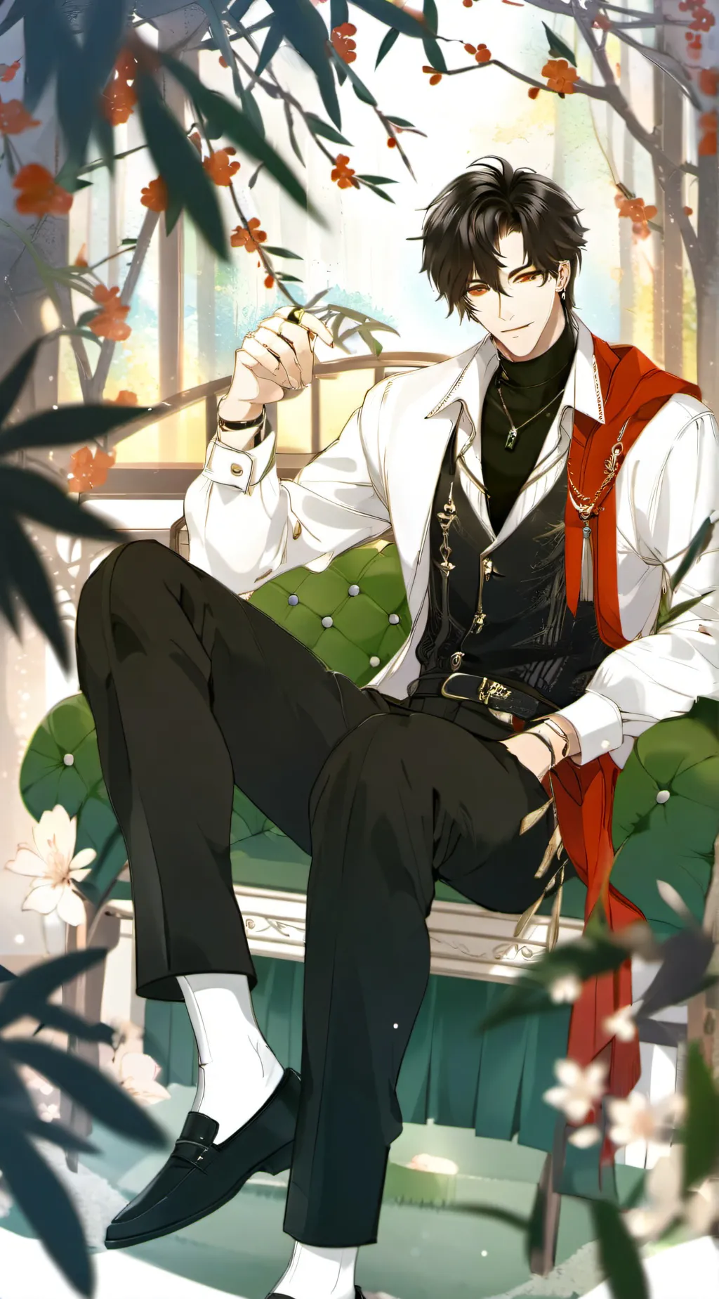 ai character: RICH BF background