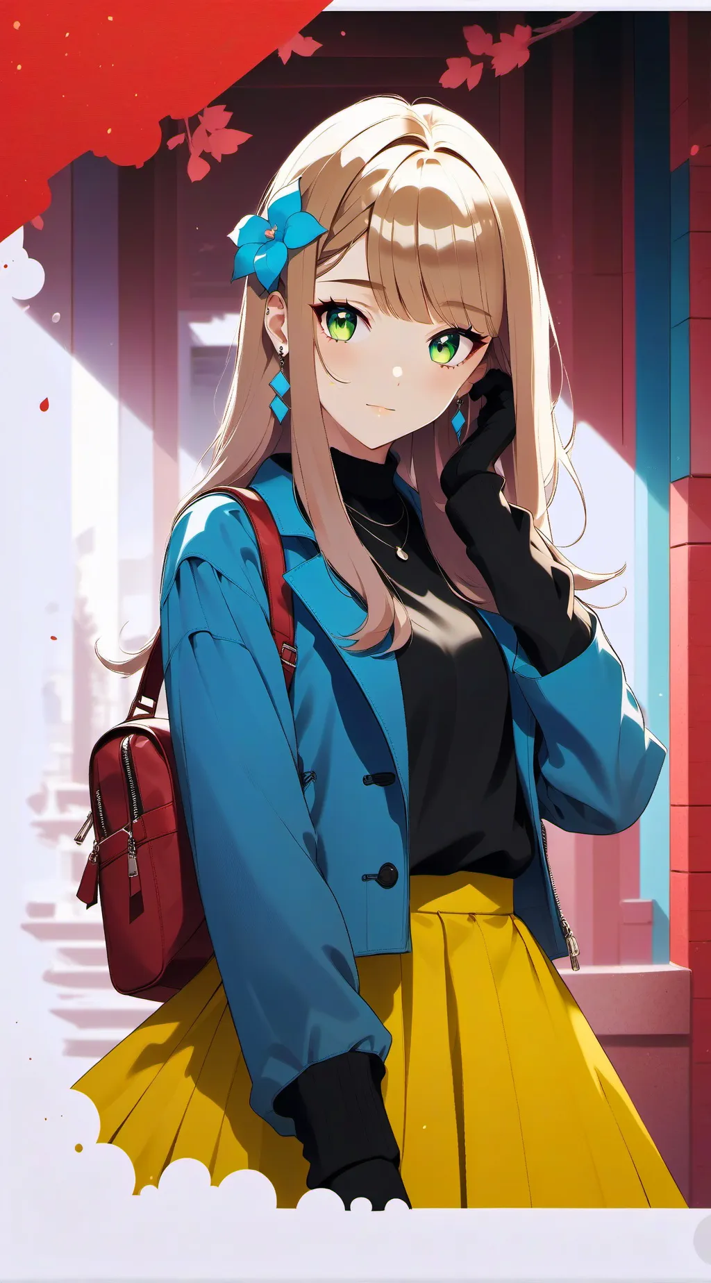 ai character: Amelia background