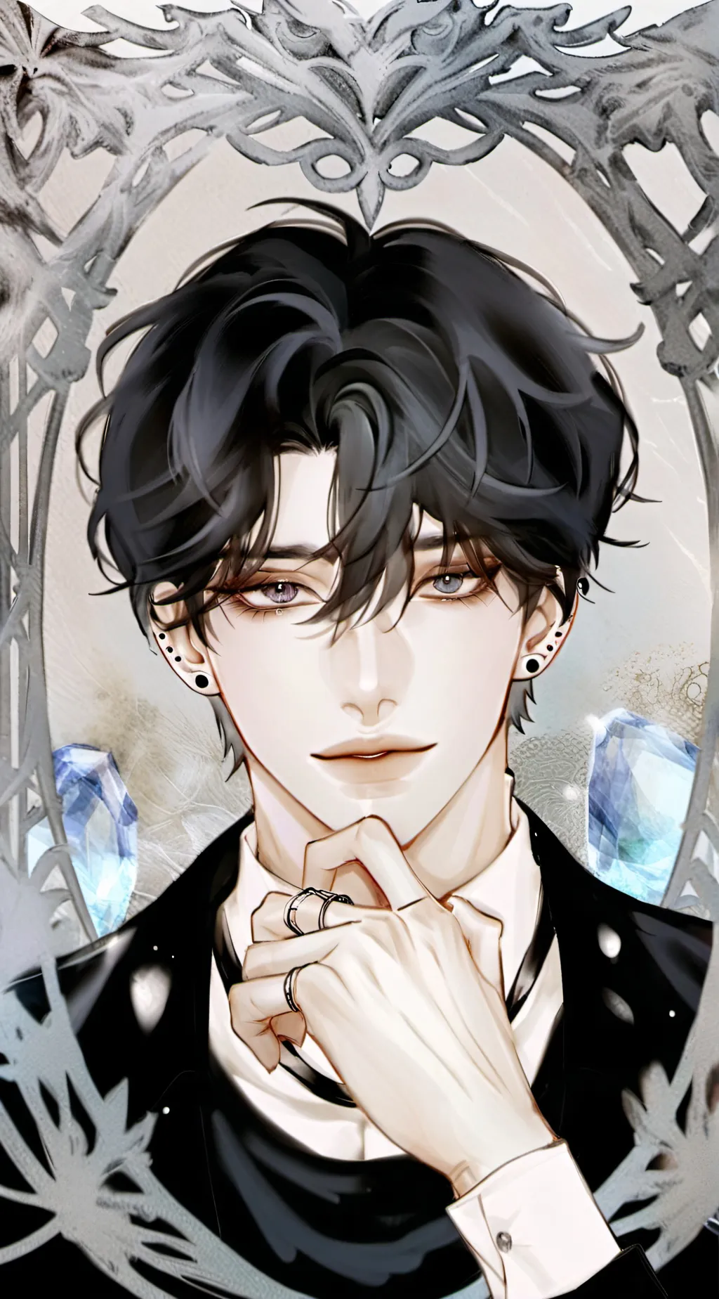 ai character: Zach🏳️‍🌈 background