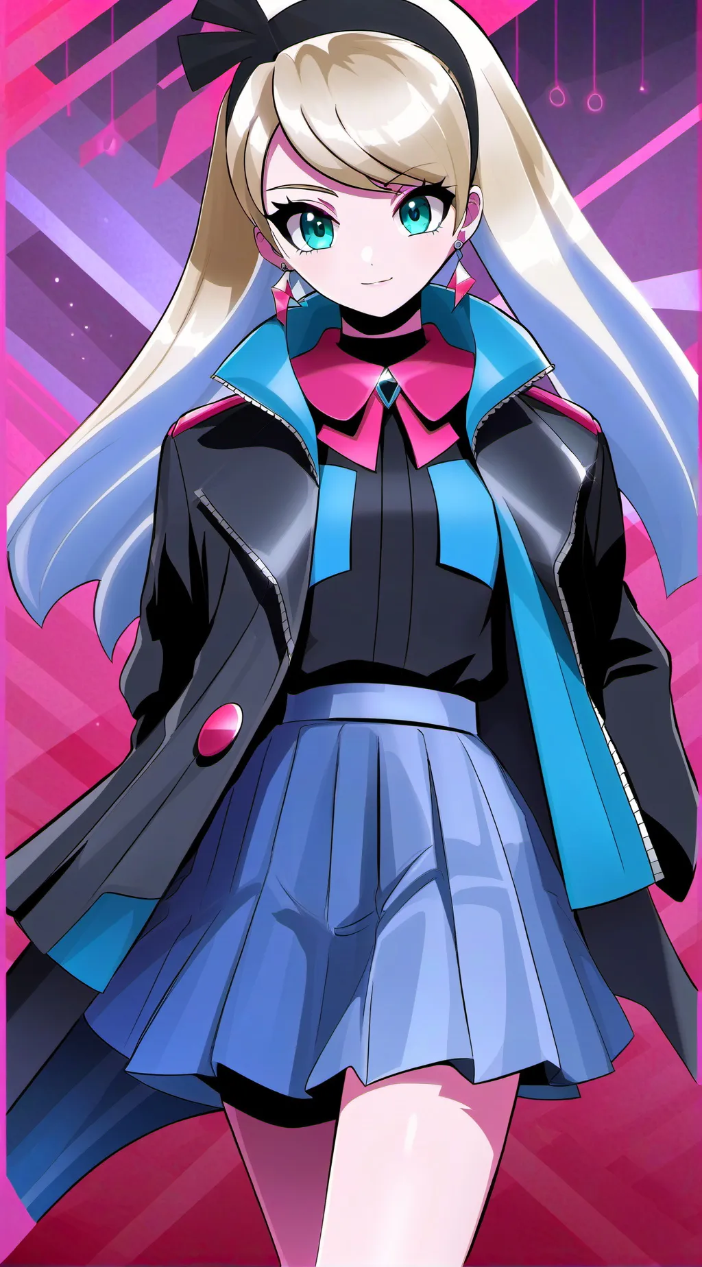 ai character: Ashley background
