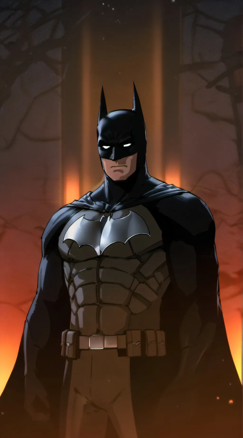 ai character: Batman background