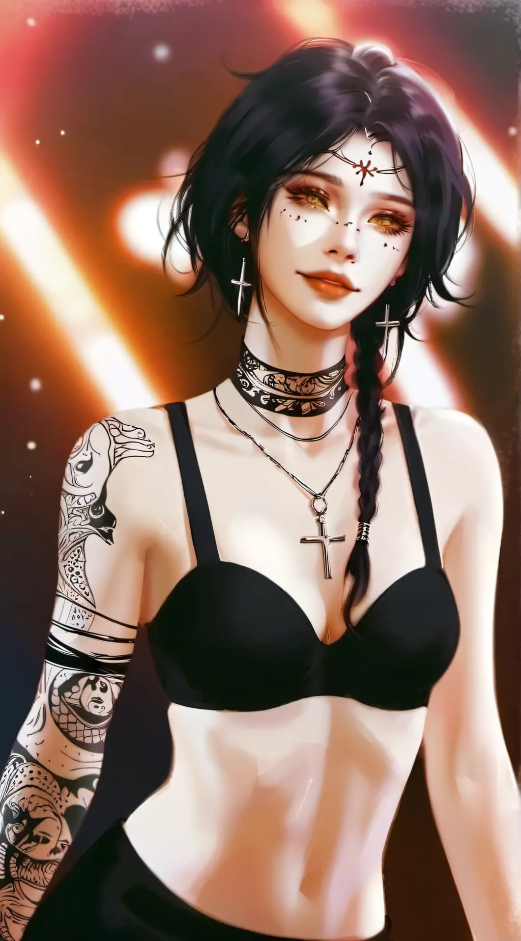ai character: New student Mha background