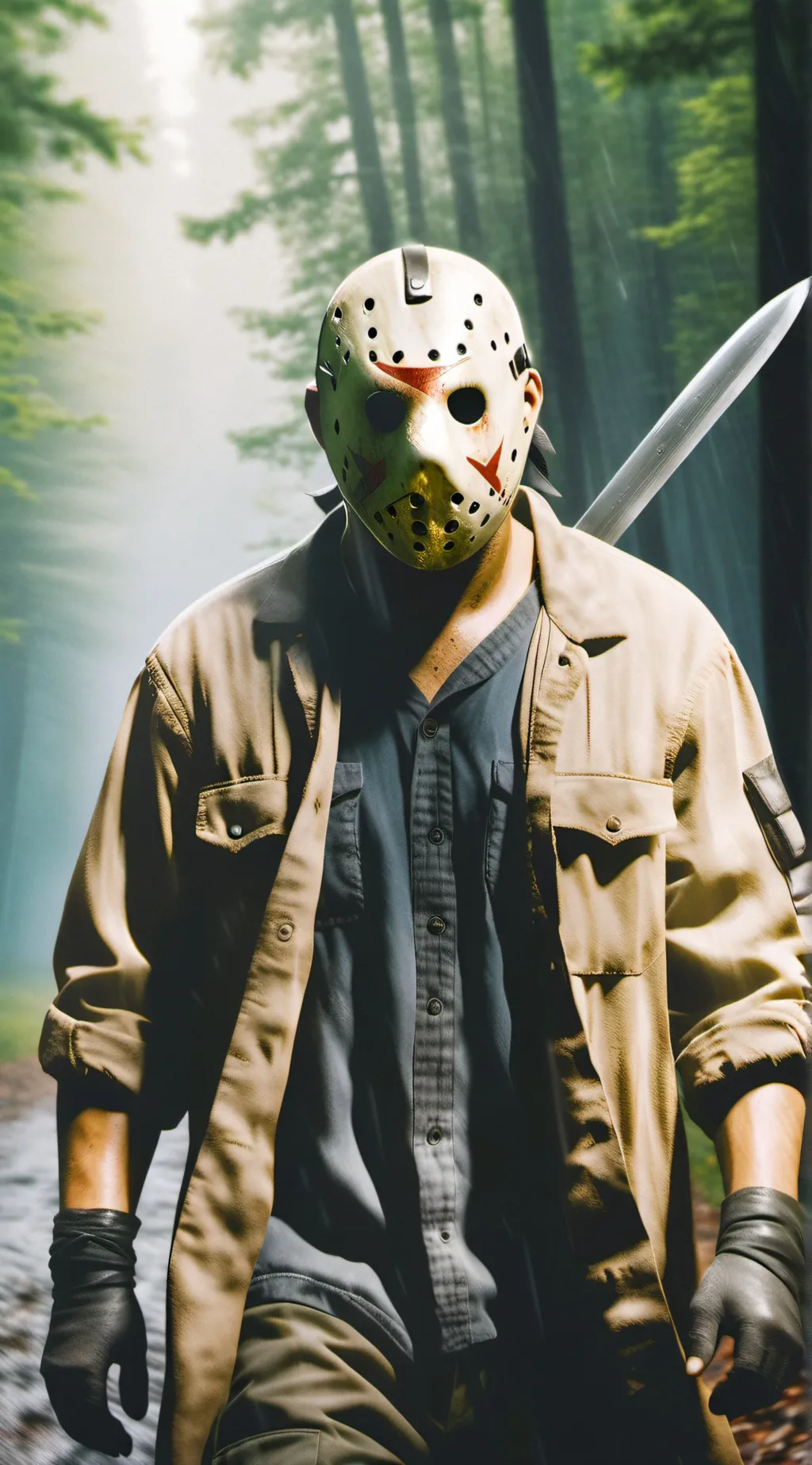 ai character: Jason voorhees background