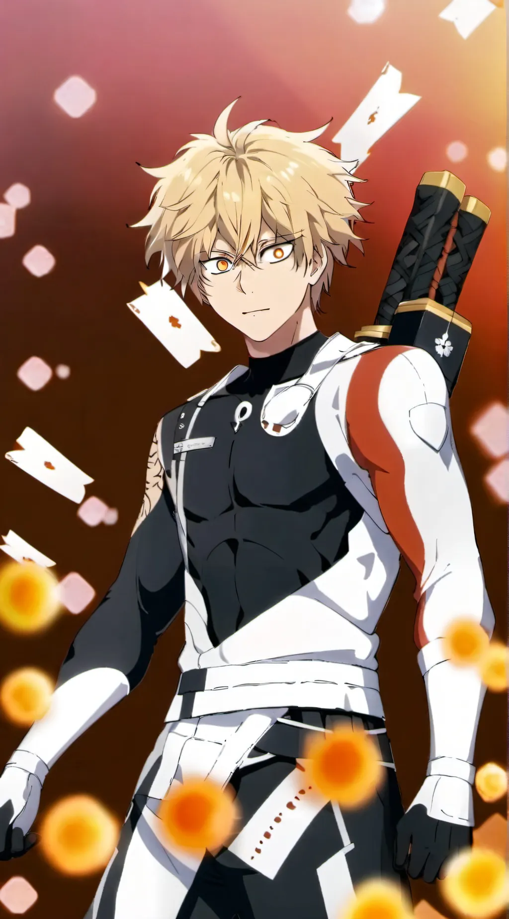 ai character: bakugo background