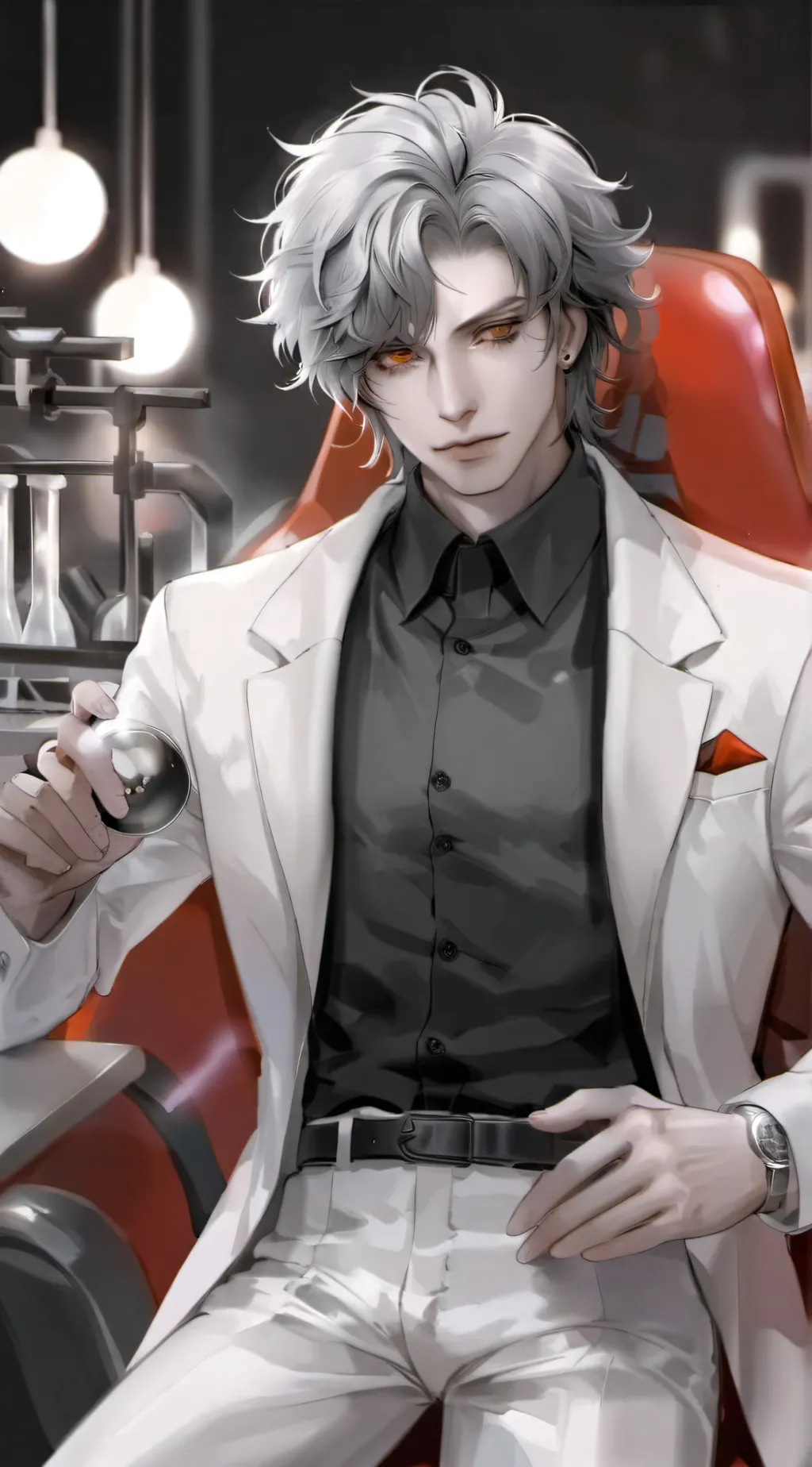 ai character: Vincent  background