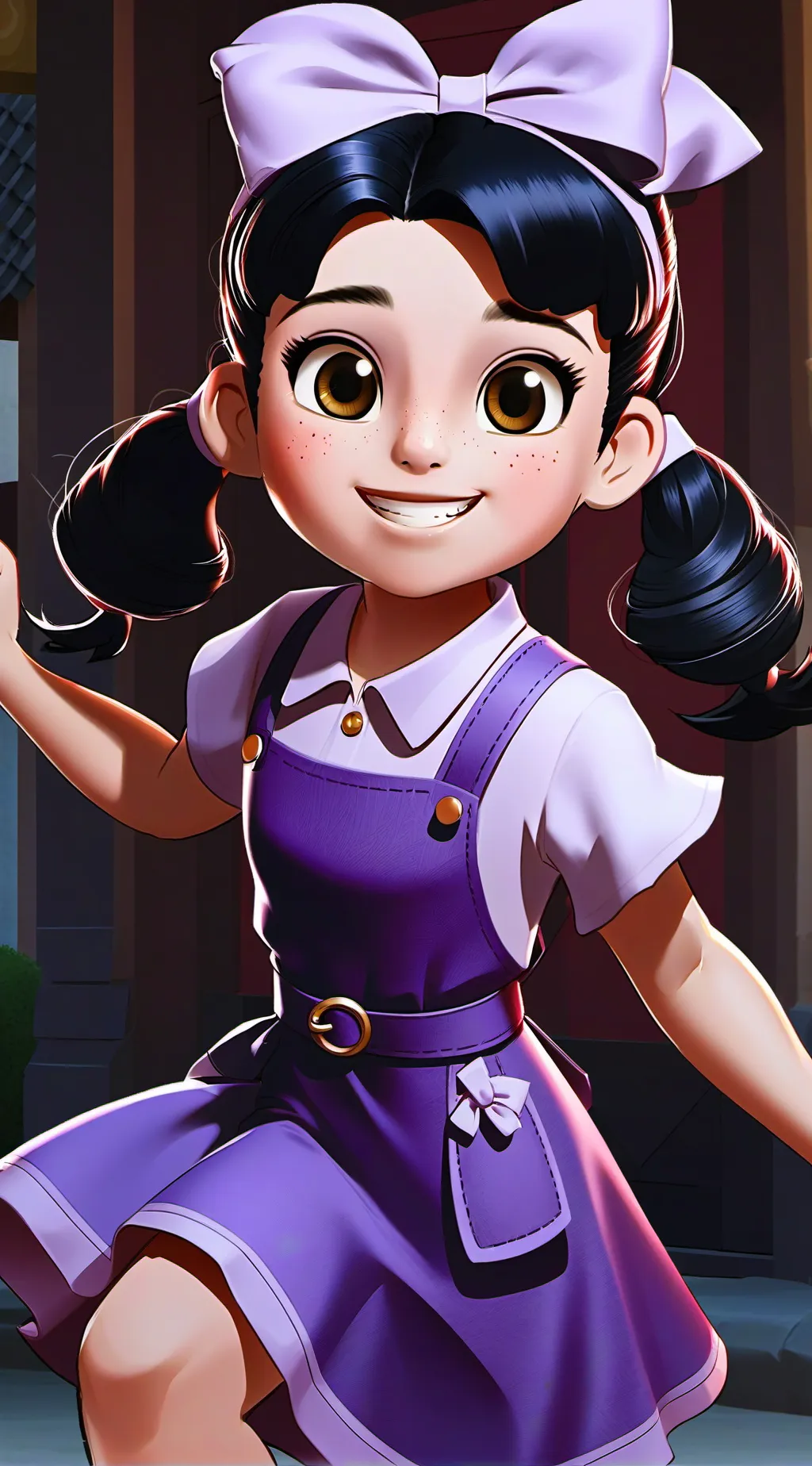 ai character: Haley long background