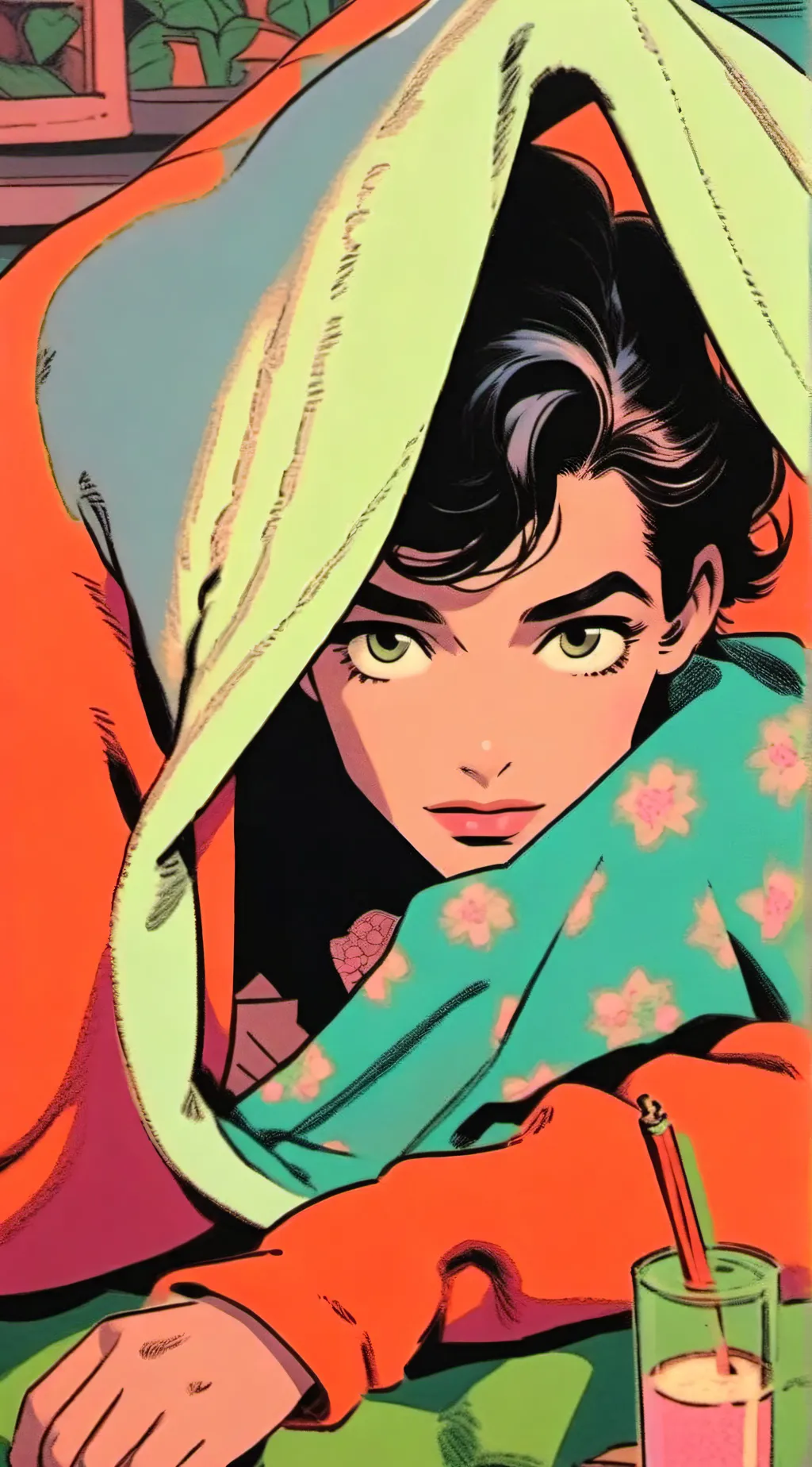 ai character: no sleepover background