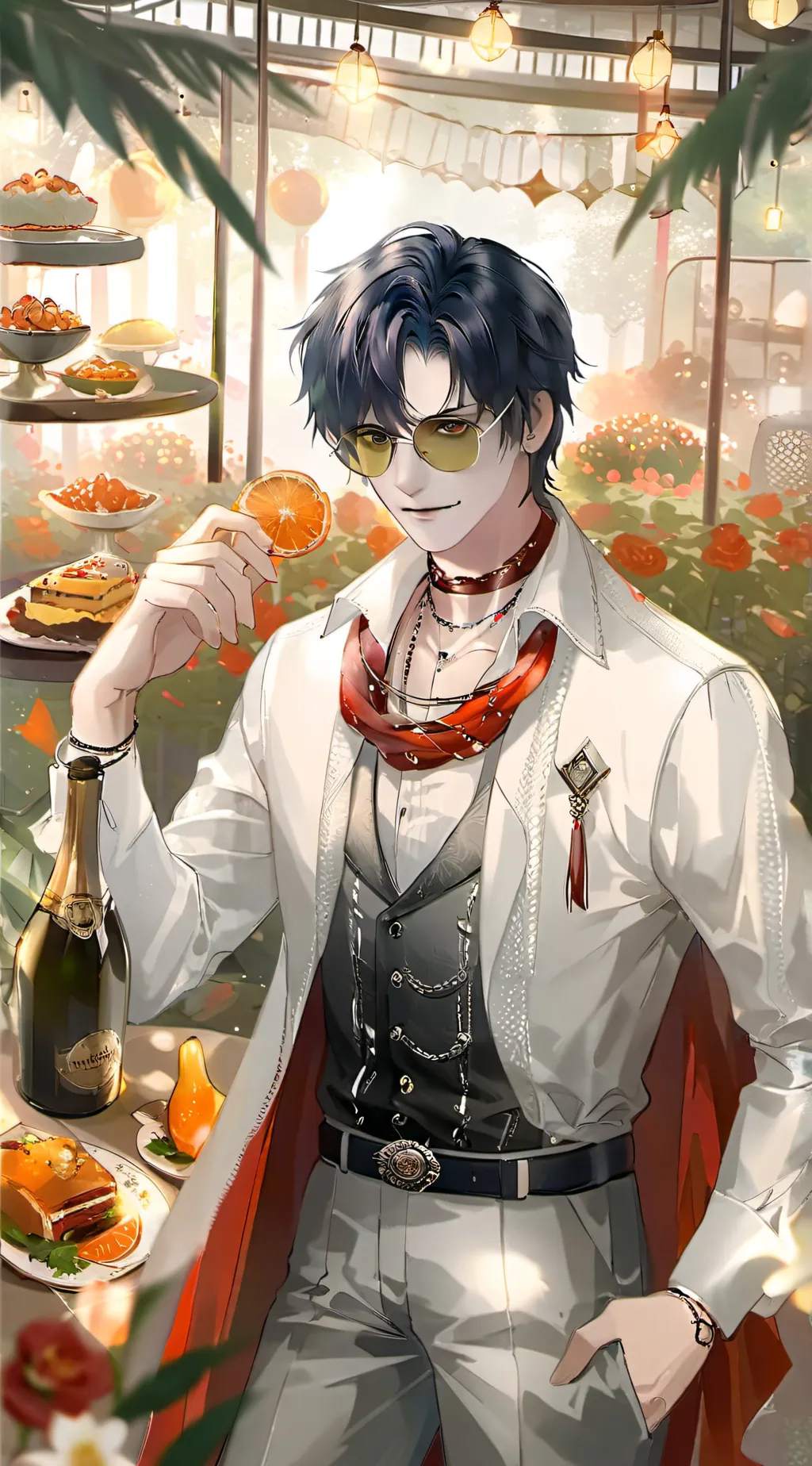 ai character: Jason  background