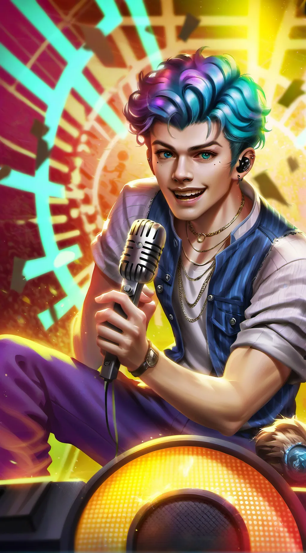 ai character: Andrew background