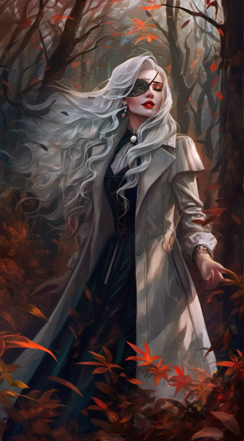 ai character: Luna Wildfire  background