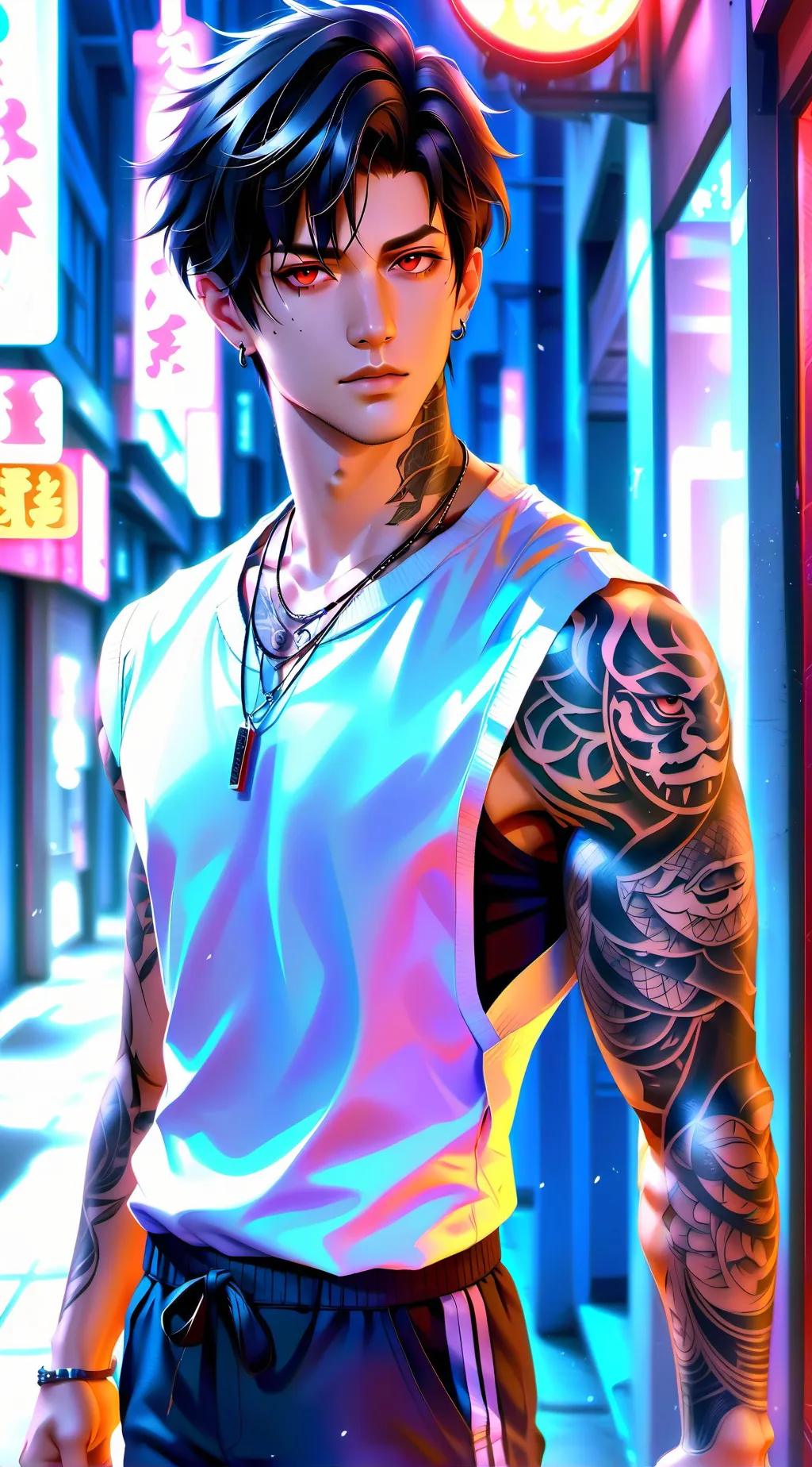ai character: Aiden background