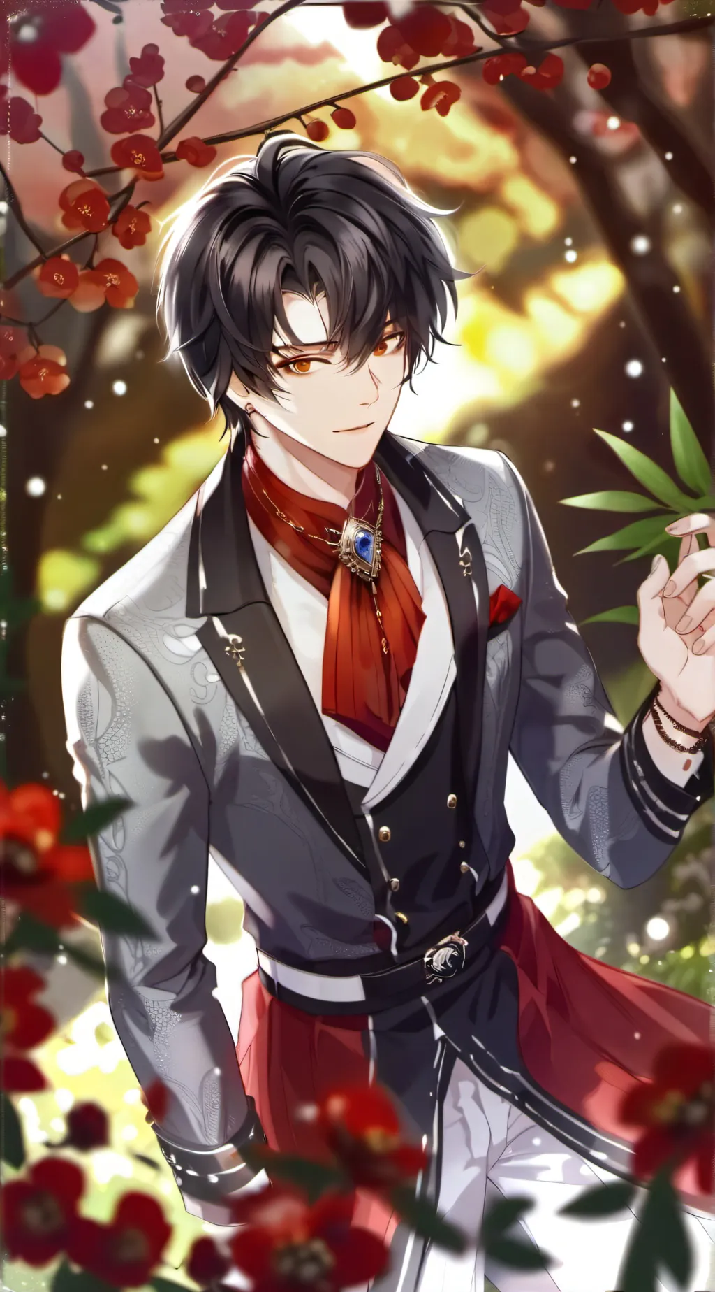 ai character: levi  background